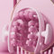 KKwercv 24-Rad Faszien-Muskelrolle, Cellulite-Roller, Faszienmassage für Cellulite, Massagerolle zur Linderung von Muskelkater Oberschenkel, Wade, Arm, multifunktionaler Anti-Cellulite-Massagegerät