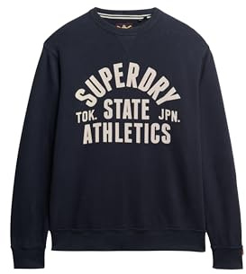 Superdry Herren Athletic Essentials Rundhals-Sweatshirt