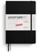 LEUCHTTURM1917 372591 Tageskalender Medium (A5) 2026, 12 Monate, Schwarz, Deutsch