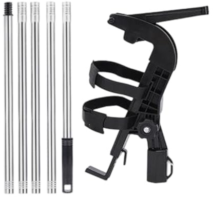 Sprühdosen Verlängerung Mit Teleskopstange 1,6m/2m/2,40m Einstellbarer Sprayer Adapter Für Lack, & Pulver Aus PC & Edelstahl Für Möbelrenovierung & Rahmen