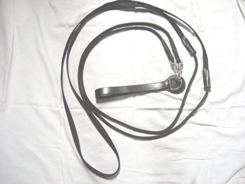 gs-sports Schlaufzügel mit Kordel WB Warmblut (schwarz)