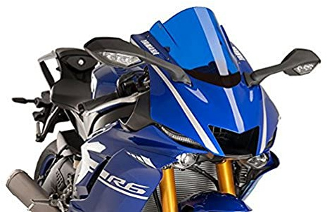 Puig 9723A Z-Racing Windscreen optimised aerodynamics, Blue