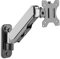 AVLT Single 32 Monitor Wall Mount [Short] fits One Flat/Curved Computer Monitor Full Motion Height Swivel Tilt Rotation Adjustable Monitor Arm - VESA/Cable Management