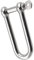 FASTON® Schäkel lang D=6 lange Form Edelstahl A4 V4A (1 Stück) Rund-Scheakel Rundschäkel Verbinder D-Schäkel Rostfrei