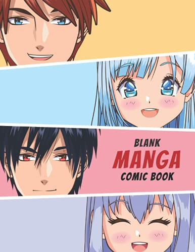 Blank Manga Comic Book: Create Your Own Manga & Anime Sketchbook – Blank Manga Panels Templates | Manga Anime Blank Comic Book Draw Your Own Comics | ... Gifts) | Comic Strip Drawing Book Artbook