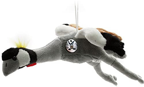 Kronenkranich Kuscheltier Vogel Wildvogel Kranich Reiher fliegend 27 cm ARTUR - Kuscheltiere*biz