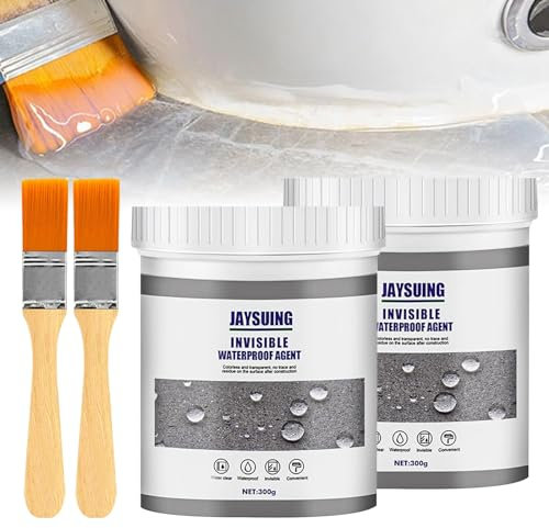 600 g de revestimiento impermeable transparente, agente impermeable invisible, sellador impermeable, para baño, azulejos, paredes, tuberías de agua, ventanas