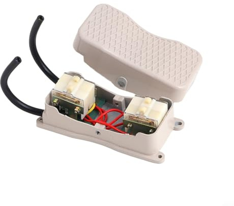 Fußpedalschalter Fußschalter Pedal Druckknopf Controller YDT1-20 101 Rückwärtsgang mit Gehäuse 220V