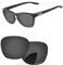 PapaViva Lentes de repuesto para Oakley Manorburn OO9479, negro, gris, Manorburn