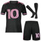 Aomig Set de Maillot de Foot Enfant, Maillot de Football pour Enfants, Maillot de Football pour Garçons, Maillot de Football Domicile/Extérieur, Nr. 7/10, Ensemble T-Shirt, Short et Chaussettes(Nr.10)