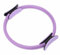 Feaolala Pilates-Ring, Doppelgriff, Übungskreis, Yoga, Fitness, magischer Kreis, Beckenboden-Trainer, rutschfeste Schaumstoff-Pads mit zwei Griffen, für Zuhause, Fitnessstudio, 36 cm (lila)