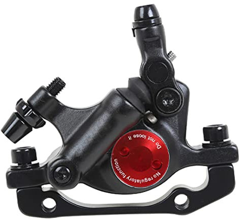 Brakes, HB100 MTB Bike Hydraulic Disc Brake Calipers Front/Rear Road Bicycle Line Pulling Brake Clamp(Front, Black)