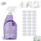 Dr Clean Spray for Ovens, Nuroclean Spray, Instant Stain Removal, for Home, Kitchen, Bathroom, Multi-Surface Cleaners With Concentrated Cleaning Tablets(Potpourri,24)
