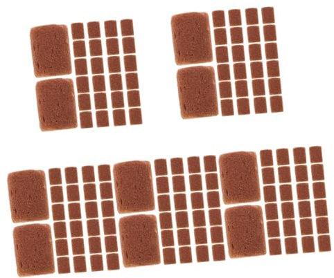 EXAOMBLE 5 Sätze Kindergartenblock Pflanzenaufzucht Gartenpflanzen Aussaat Tücherreihen Pflanzgefäße Für Zimmerpflanzen Gartenbedarf Erdloser Nährstoffblock Torf-Matrix-Block 100 Stück * 5