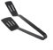 Silicone BBQ Tongs with Comfortable Grip Perfect Tool for Flipping Steaks and Serving Dishes (black)