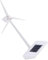 HEALSOPTHY Modelo De Aerogenerador De Escritorio Solar Turbina Eólica Educativa De Abs De Energía Solar para Decoración y Aprendizaje