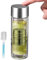 Mihauuke Borraccia con Filtro | Borraccia Termica 400ml in,Doppia Parete con Tappo Magnetico Resistente al Calore per Auto Scuola Palestra Viaggio Ufficio