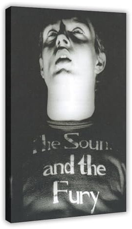utahcr Ian Curtis Poster auf Leinwand, Schlafzimmer, Dekoration, Landschaft, Büro, Raumdekoration, Geschenk, 20 x 30 cm