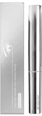 Long Lasting Metal Mascara, Schwarz Extra Slim Super Curling Voluming Eyelash, Borstenlose Metallwimpernbürste, Wasserfeste, nicht abblätterndes Pigment (1pc)