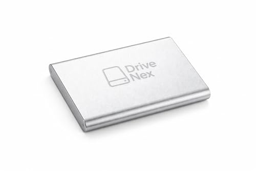 DriveNex | External Hard Drive | 2 Terabyte | Suitable for All Operating Systems | SSD Storage | Data Storage | Portable External Hard Drive | External Hard Drive (2TB) | Silver