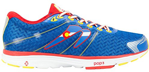 Newton Colorado Laufschuhe Special Edition blau/rot/weiss/gelb, Schuhgröße:EUR 38.5