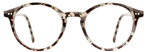 TIJN Blue Light Blocking Glasses Men Women,Vintage Round Frame Eyeglasses