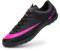 Topoption Fußballschuhe für Herren und Jungen, Junior, Rugby, Turnschuhe für den Außenbereich, verschleißfest, Unisex, Schwarz , 39 EU