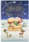 Hallmark Weihnachtskarte für die One I Love From Hallmark – Forever Friends Lentikular-3D-Design