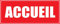 adhesif concept Panneau Accueil (Rouge)