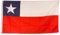 SCAMODA Bundes- und Länderflagge aus wetterfestem Material mit Metallösen, Outdoor Fahne & Flagge (Chile) 150x90cm