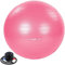 MOVIT® Dynamic Gymnastikball inkl. Pumpe, 55 cm, Pink, Maximalbelastbarkeit 500kg, Berstsicher, Fitness, Sitz, Yoga, Pilates, Balance