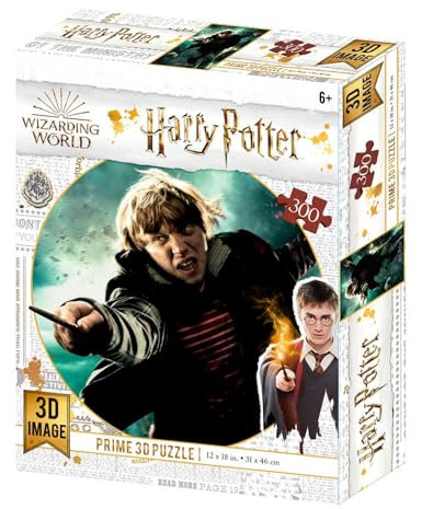 Harry Potter 3D Effect 300 Piece Ron Weasley Puzzle