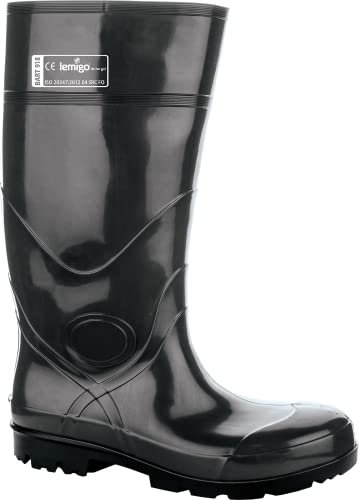 Lemigo BLBART Antirutsch Sohle Schuh, Größe 41, Schwarz
