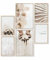 Heimlich® Premium Poster Set OHNE Bilderrahmen | 2 x DIN A3 & 4 x DIN A4 - ca. 30x42 & 21x30 | Stilvolle Poster Collagen mit passenden Bilder als Wanddeko » Pampas Strand Sand «