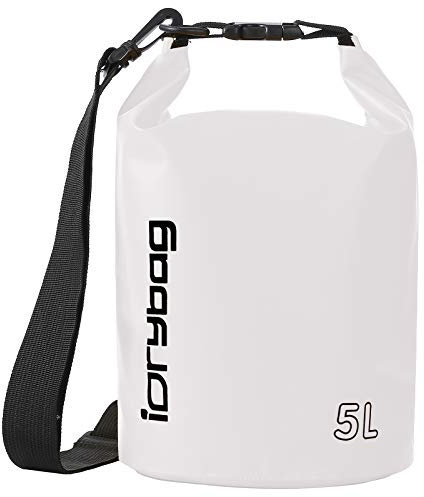 IDRYBAG Trockentaschen für Kajakfahren, wasserdicht, 2L/5L/10L/15L/20L, Kleiner, wasserdichter, schwimmender Trockensack, wasserdichter Trockensack für Paddelboard-Reisen