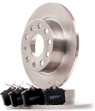 RIDEX 3405B0831 Bremsenset Hinten 253mm - Bremsen Set mit Bremsscheiben und Bremsbeläge Satz