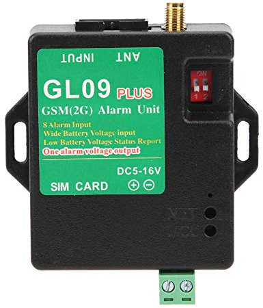 GL09 PLUS GSM Allarme Sistema GSM a 8 Canali Avviso di Chiamata SMS con Cavo di Collegamento per Magazzini di Sicurezza Domestica