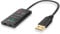 Sharkoon SB2 USB-Soundkarte, 2 x 3,5 mm, TRRS Jack