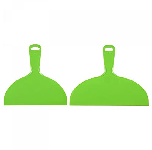 sourcing map Spatule Grattoir Ensemble (8, 10) Flexible Plastique Couteau Masticage pour Ruban Adhésif Cloison Sèche Diffusion Peinture
