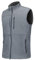 33,000ft Weste Herren Outdoor Wasserdichte Softshell Ärmellose Jacke Bodywarmer Fleece Weste Full Zipp Softshellweste Mittelgrau L