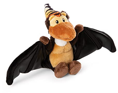 NICI Kuscheltier Dino Orny 45 cm – Stofftier aus weichem Plüsch, niedliches Plüschtier zum Kuscheln und Spielen, für Kinder & Erwachsene, 48818, tolle Geschenkidee, braun