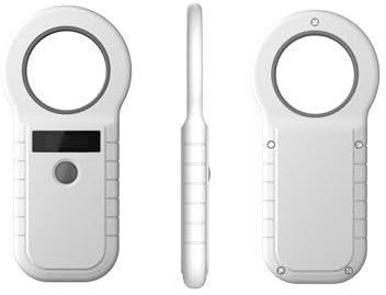 White Pet Microchip Reader