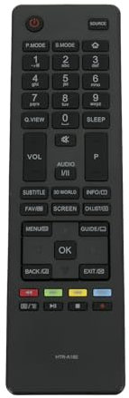 ALLIMITY HTR-A18E Telecomando Sostituzione adatta per Haier YASIN LED TV LED-32E59TS LED-32E2000 LED-40E3000 LED-42E3000 LED-55E5000K HTR-A16E HTR-A18EA HTR-A18EN HTR-D18A