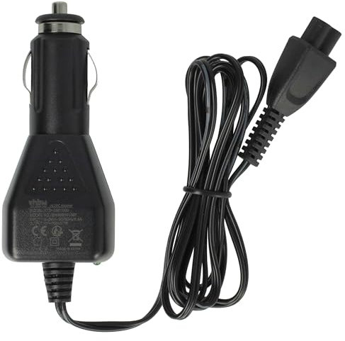 vhbw KFZ-Ladekabel Ersatz für Kärcher 2.644-250.0 für Eiskratzer, Druckreiniger - 12V Ladegerät Schwarz