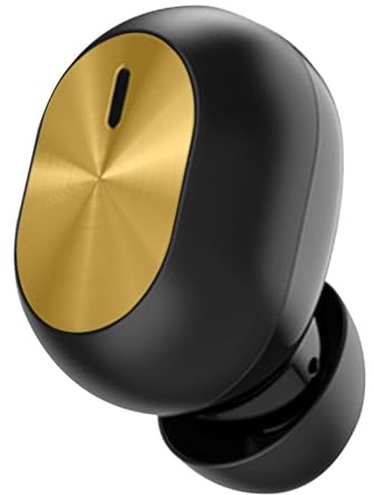 zwxqe Auricolare Unico, Auricolare Mono - Auricolare Intraauricolare | Auricolare Senza Fili Invisibile per Cellulare, Auricolare Senza Fili Compatto per Smartphone, Guida di Libri