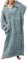 JENJON Lange Hoodie Decke für Damen Herren mit Ärmeln Verlängert Übergroße Flanell Fleece Hoodie Decke Tragbar Ganzkörperdecke Winter