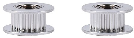 Zahnriemenantrieb Umlenkrolle Riemenscheibe, Zahnriemenscheibe mit Lager Zahnriemenscheibe, Zahnriemenrad, für 6 Mm Breiten Riemen mit 20 Zähnen 3D-Druckerzubehör Riemenscheibe 3D
