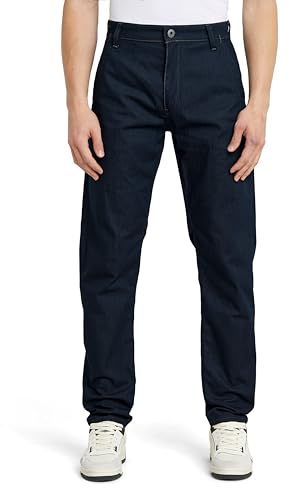 G-STAR Herren Morry Tapered Chino, Blau (raw Denim D26400-D944-001), 38W / 36L