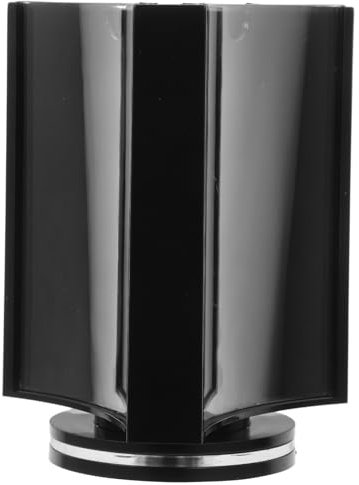 GLEAVI Acryl Display Stand Dreiseitiger Drehmenühalter Tischschildhalter Für Restaurant-menüs Broschürenhalter Acryl-bilderrahmen Leicht Und Tragbar