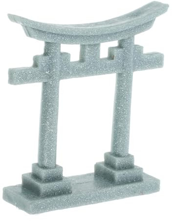 HANABASS Miniatur Japanisches Tor Ornamente Für Garten Aquarium Und Bonsai Landschaft Dekoration Häuser Und Wohnräume Großes Design